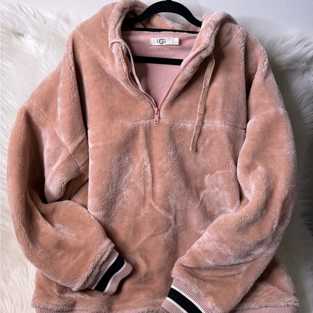 UGG Blush Pink Fleece Pullover